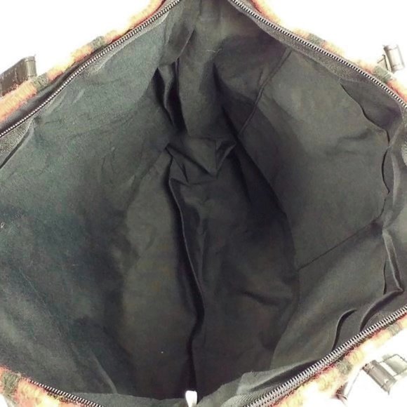 Artisan Multicolor Handwoven Wool Blend Zapotec Cross Print Purse Womens Large - Picture 8 of 10